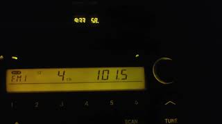 101.5 WRAL heard 215 Miles away in Greenville SC