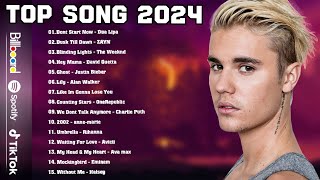 Top 40 Songs Of 2024- Best English Top Songs Playlist 2024 - The Weeknd,Ed Sheeran,Dua Lipa, Rihanna