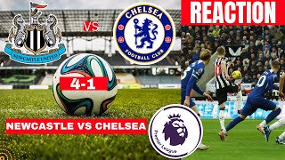 Newcastle vs Chelsea 4-1 Live Stream Premier League Football EPL Match Score reaction Highlights