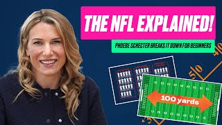 The NFL Explained! 🎓| Phoebe Schecter breaks it down for beginners | NFL UK + Ireland