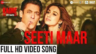 Maar FULL SONG | Radhe | Salman Khan | Disha Patani,Seeti Maar Salman Khan Song,Seti Maar