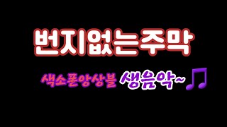 번지없는주막 색소폰 앙상블 생음악 연주 5/29금오산전망대 #투티앙상블