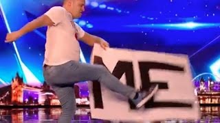 Adam Keeler Brings Song's Lyrics to Life | Week 1 | Britain's Got Talent 2017