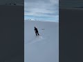 i went skiing in antarctica