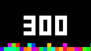300 Seconds Timer ‐ Flowing Pixels