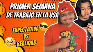 Potato en su primer semana de trabajo en la USA 🇺🇸🤣 - (expectativa va realidad)