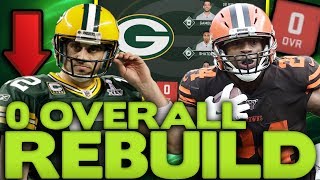 Rebuilding The 0 Overall Green Bay Packers! Madden 20 Franchise Rebuild