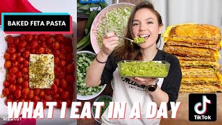 What I Eat in a Day ft. the best Tik Tok viral recipes