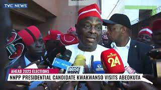 Kwankwaso Visits Abeokuta, Promises Improved Economy, Security If Elected