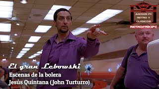 El gran Lebowski  de los hermanos Coen escenas bolera Jesús Quintana (John Turturro)