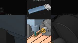 ENCY CAM Mill 4 Axis 4D Surface Toolpath #encycam #sprutcam #cadcam #cadcamcnc #cadcamsolution