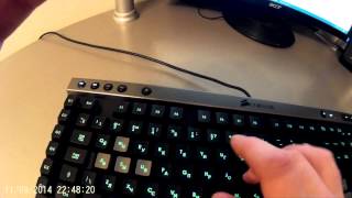 Corsair Raptor K40 звук работы