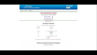 Completing Your Timesheet Tutorial