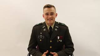 Yell Leader candidate Kyler Fife