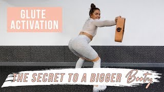 The Secret To GROWING Your GLUTES! Glute Activation Exercises