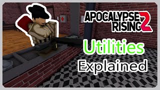 Utilities Explained | Apocalypse Rising 2