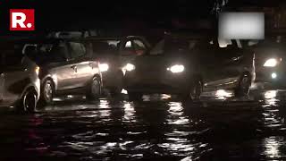 Delhi: Waterlogging witnessed in several parts of national capital after heavy rains