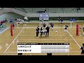 九州共立大学 vs 熊本学園大学【九州大学春季バレーボール女子１部リーグ大会】（2022 5 8）レギュラーラウンド2週目　第7試合