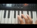 Sodhi background song on piano tutorial 🎹