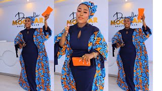 How to Sew Stylish Keyhole BuBu Kaftan with Puff Sleeves