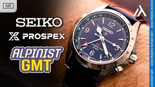 Seiko Prospex Alpinist GMT. Un relojazo, pero no es para mí.  SPB377. Reloj de campo.