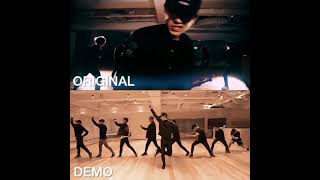 Monster Exo original vs demo #exomonster #exo #kpop