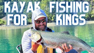 Chasing Salty Kings - Kayak Fishing in Washington