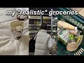 GROCERY SHOPPING - OF A 20-YEAR-OLD LIVING ALONE IN EUROPE