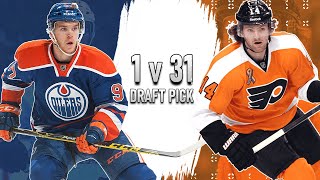 1st vs 31st Pick Auto-Draft Battle (NHL 21)