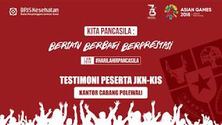 Testimoni Peserta BPJS Kesehatan #KCPolewali