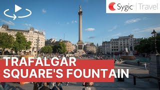 360 video: Trafalgar Square's Fountain, London, UK