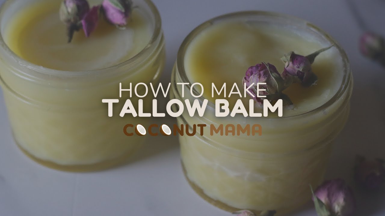 How To Make Tallow Balm - YouTube