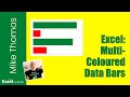Excel: Multi Coloured Data Bars (Set Colour Based on Cell Value)