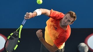 Jack Sock v Lukas Rosol highlights (2R) | Australian Open 2016