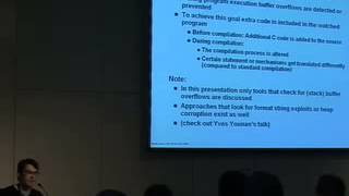 22C3 Finding and Preventing Buffer Overflows