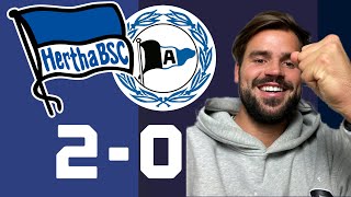 Davie Selke schießt uns zum Sieg! Hertha BSC - Arminia Bielefeld 2-0 (1-0) Analyse & Spielernoten