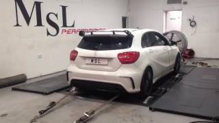 420Bhp Tuned Benz A45 AMG | ARMYTRIX Exhaust by MSL Performance