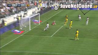 Juventus - Parma (Gol Simone Pepe) | 2^ Giornata Serie A (11-09-11)