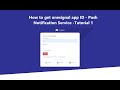 How to get onesignal app ID - Push notification Service -Tutorial 1