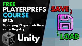 This is how EASY it is to MODIFY PlayerPrefs Save Data in the Registry | Unity PlayerPrefs Course