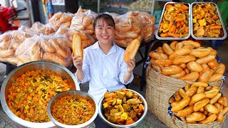 Cận cảnh nấu 800 phần ăn BÁNH MÌ BÒ KHO CHAY 5K Cô khách ăn không có tiền trả và cái kết cảm động