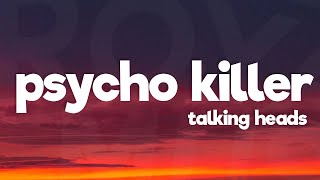 Talking Heads - Psycho killer (Lyrics) [from Stranger Things Season 4] Soundtrack