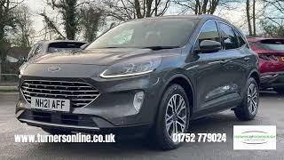 2021 Ford Kuga 1.5 EcoBlue Titanium Edition Automatic