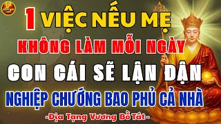 ĐỊA TẠNG VƯƠNG DẠY: Mẹ Âm Thầm Hồi Hướng 5 Phút Mỗi Ngày–Con Cái Bình An, Phật Bồ Tát Che Chở Cả Nhà