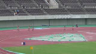 2020年埼玉県陸上競技選手権大会　女子200m予選２組　浜田、福嶋、遠藤