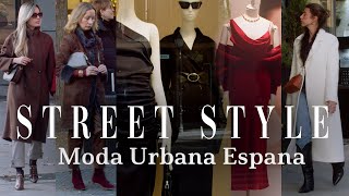 🇪🇸 Spain Madrid Street Style 2025 – Inspiration for Chic Winter Looks❄️✨