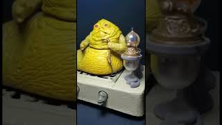 1983 Jabba the hutt action play set STAR WARS KENNER ( salacious crumb variant) @ GONPER VLOGS