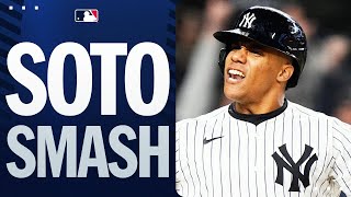Juan Soto sends Yankee Stadium into a FRENZY with this SMASH! 🔊🔊🔊