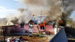 Dorohoi News - Incendiu casa, Stauceni, jud.  Botosani_1