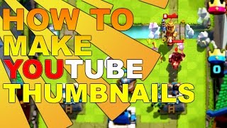 HOW TO MAKE YOUTUBE THUMBNAILS FOR FREE (2016) I Pixlr Editor Tutorial